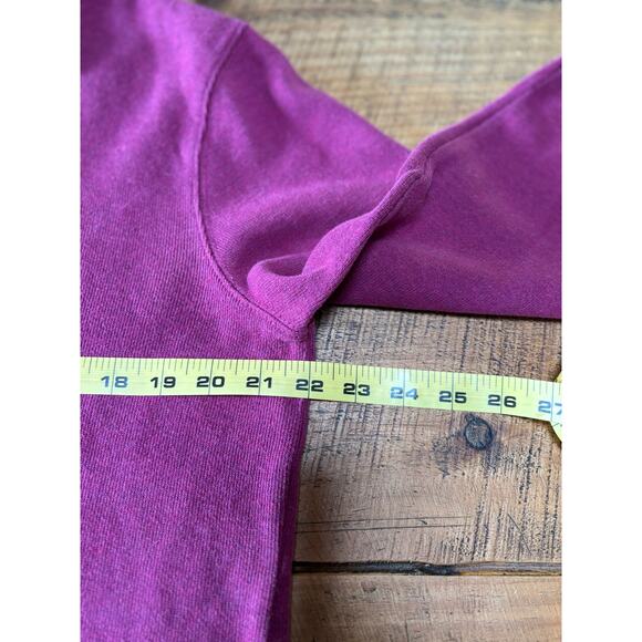 Mens Polo Ralph Lauren Mauve 1/4 Zip Long Sleeve Sweatshirt Pullover Size M - Picture 5 of 6